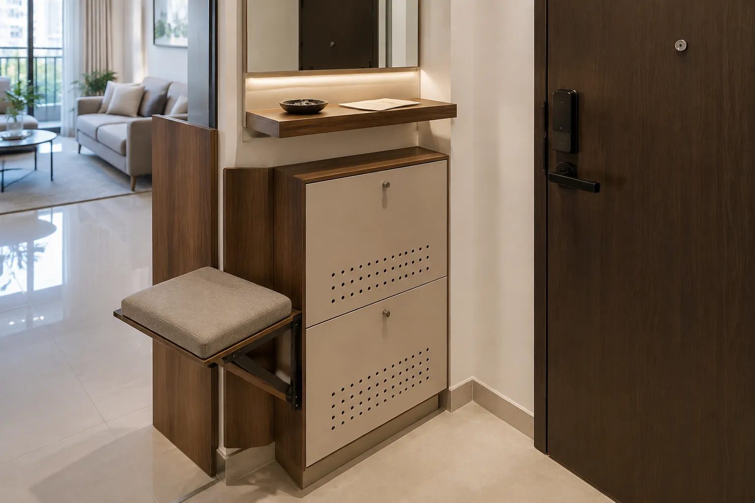 Console Shelf or Seating